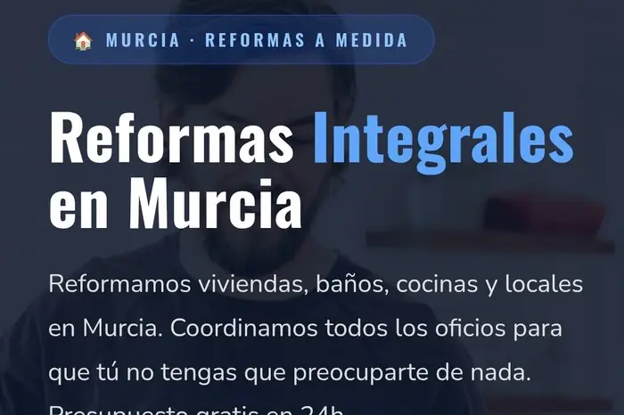 Web de Reformas Murciano